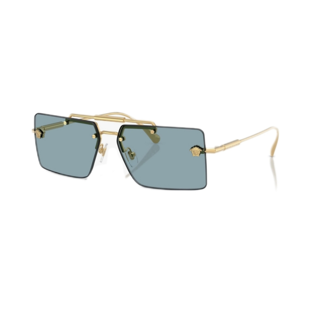 Versace Gold Unisex Sunglasses